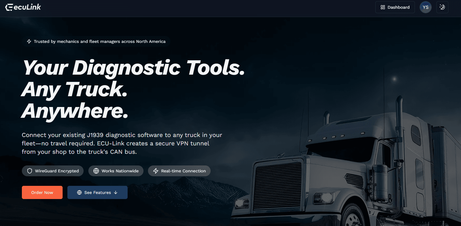 ecuLink product display
