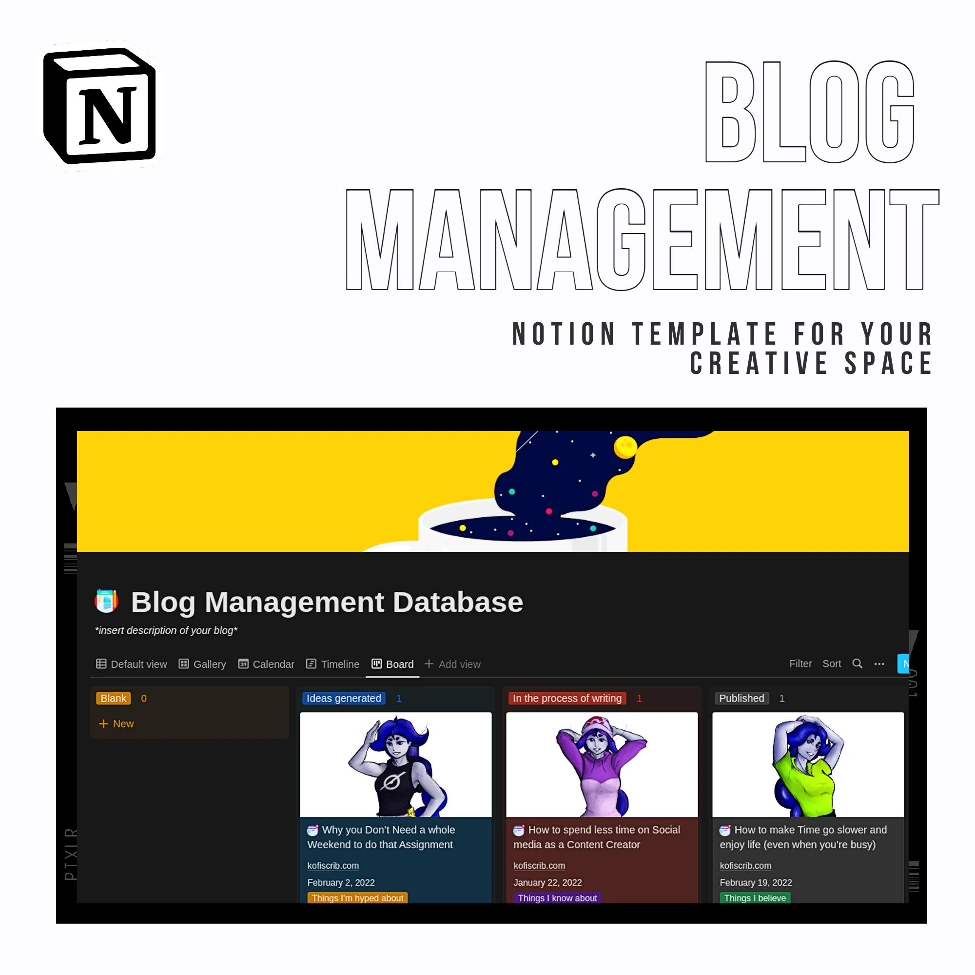 Blog Writing Management