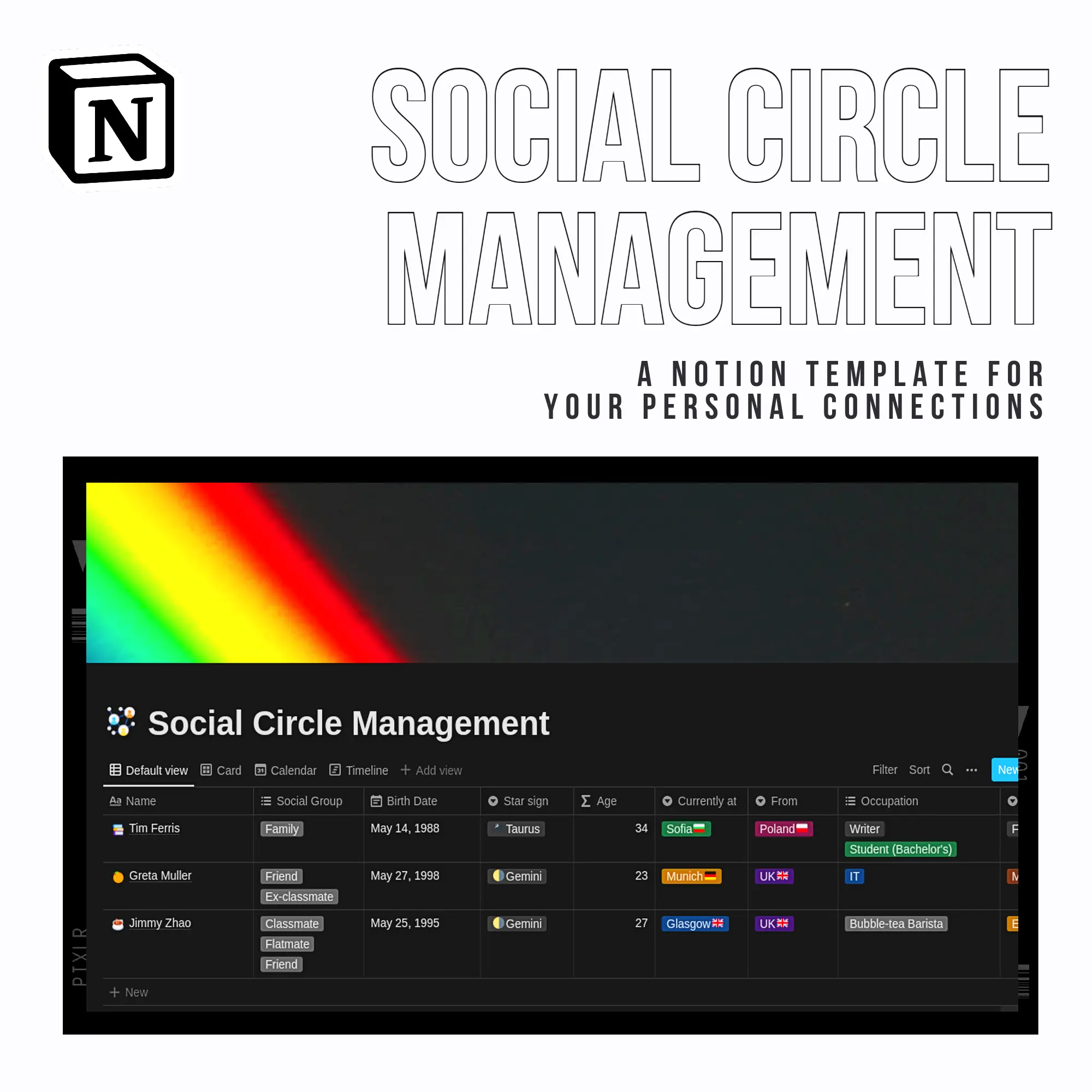 Social Circle Management