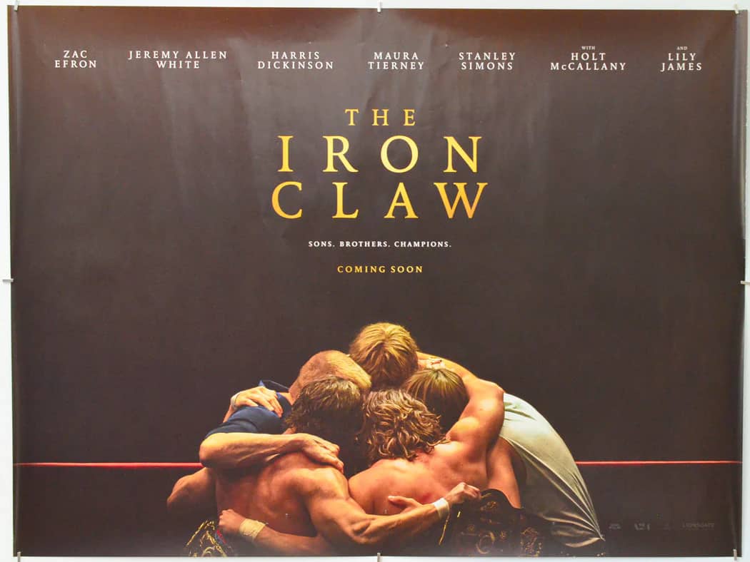 The Iron Claw - a non-standard biopic about the Von Erich wrestling family and their "family curse"