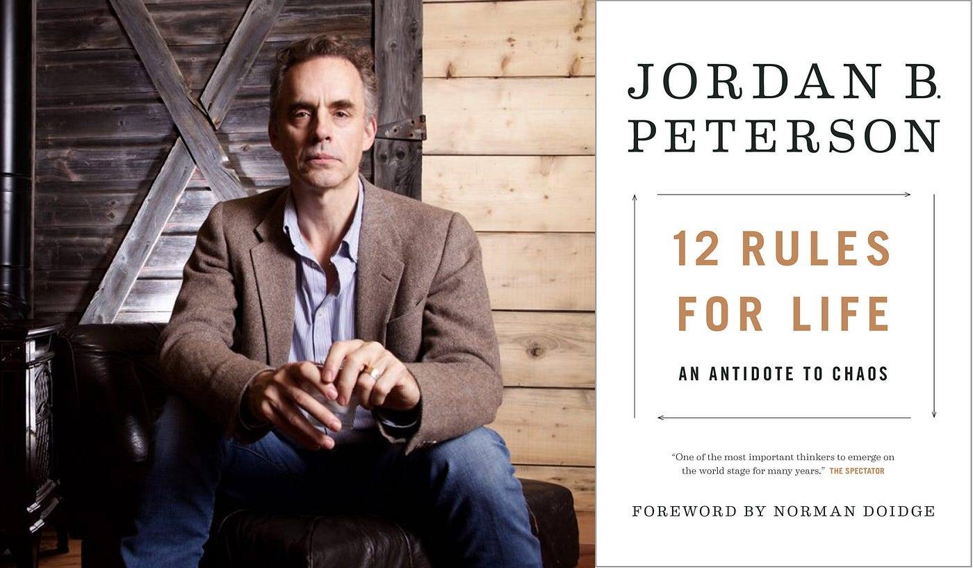 12 Rules For Life: An Antidote to Chaos by Dr Jordan Peterson