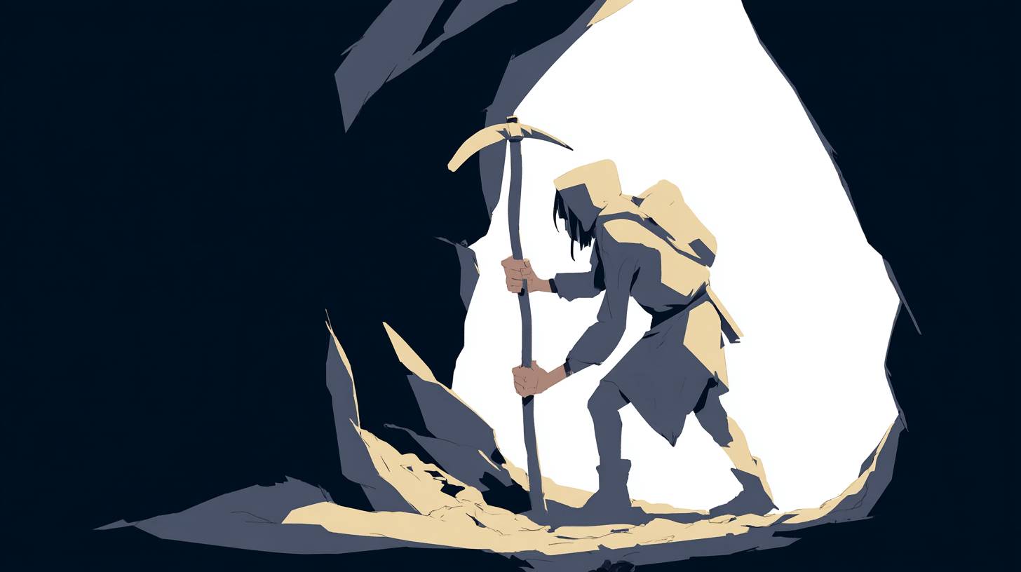 Digging through the dark - the tunnel as a metaphor for the long, payoff-less stretches of working on yourself
