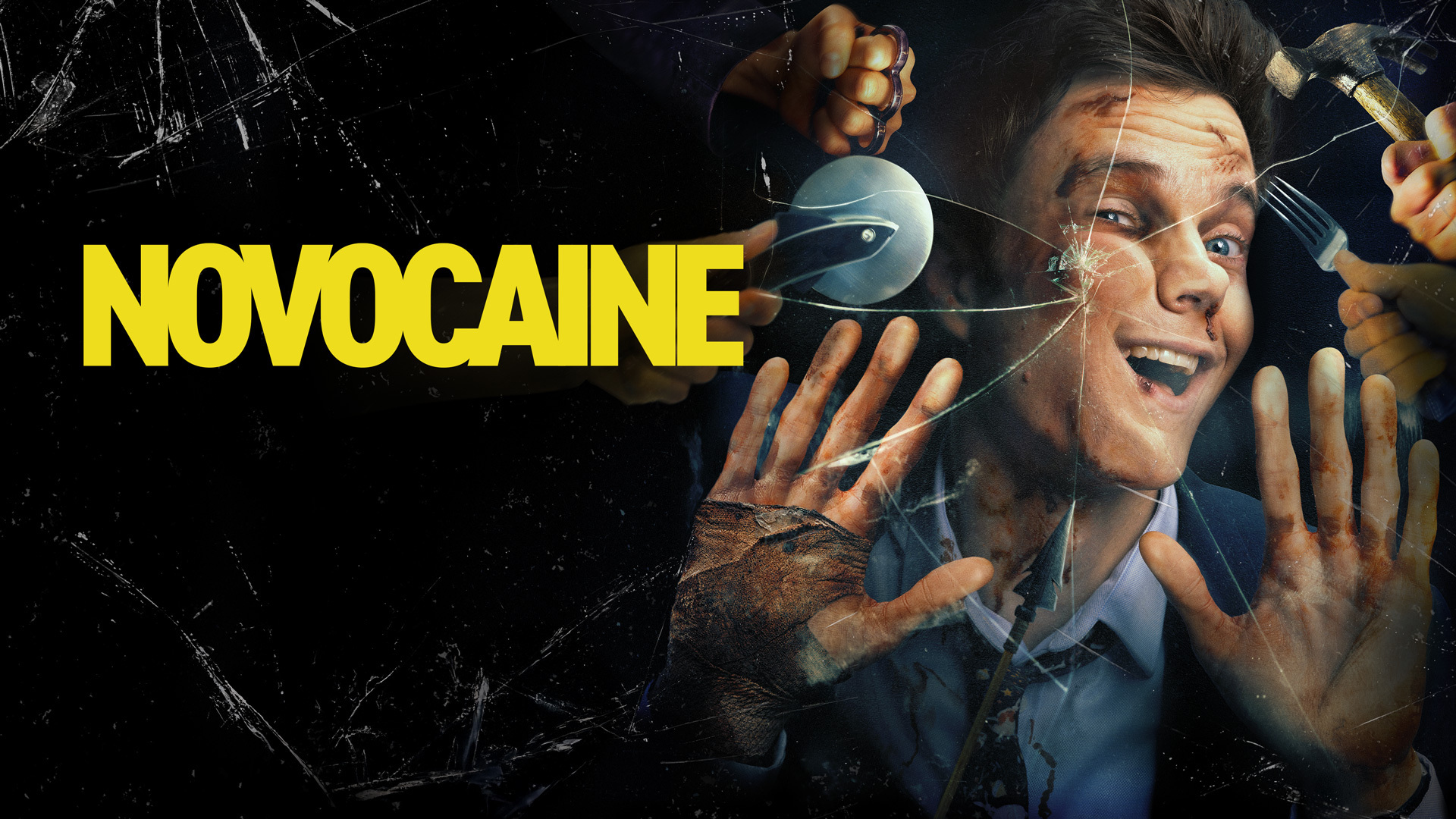 Novocaine - Jack Quaid as a man who feels no pain, in over his head after a bank robbery