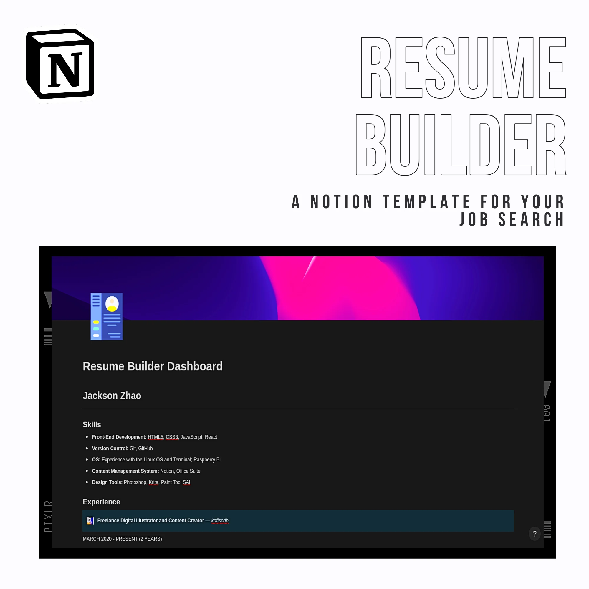 Resume_Builder_Thumbnail_Notion_Template